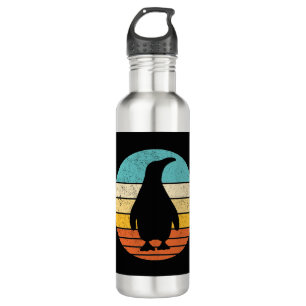 Penguin Retro  Sunset Waterfles