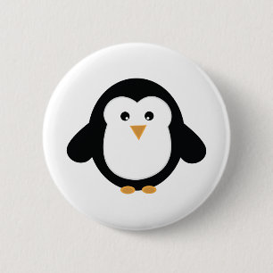 Penguin Ronde Button 5,7 Cm