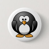 Penguin Ronde Button 5,7 Cm (Voorkant)