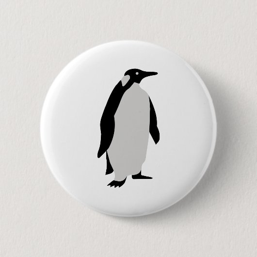 Penguin Ronde Button 5,7 Cm (Voorkant)
