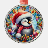 Penguin Round Ornament (Voorkant)
