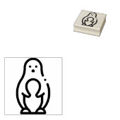 Penguin Rubberstempel (Gestempeld)