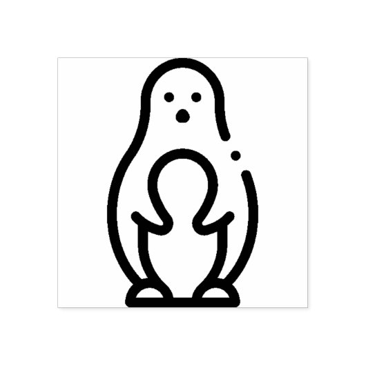 Penguin Rubberstempel (Afrduk)