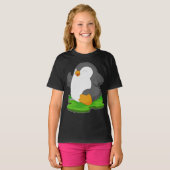 Penguin Runner Running Sports T-shirt (Voorkant volledig)