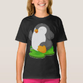 Penguin Runner Running Sports T-shirt (Voorkant)
