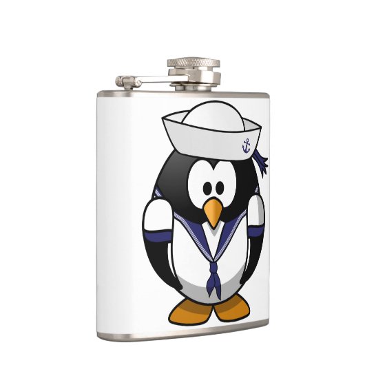 Penguin Sailor Flask Heupfles (Rechts)