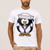 Penguin Sailor Mannen T-shirt (Voorkant)