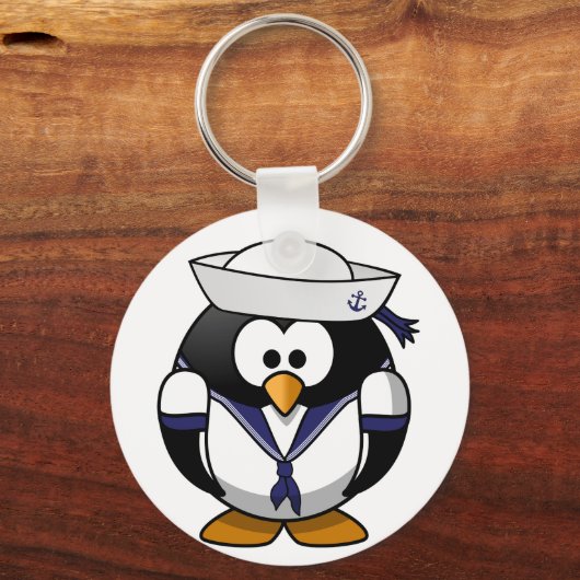 Penguin Sailor Sleutelhanger (Voorkant)