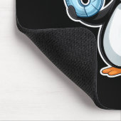 Penguin Santa Hat 67 Icy Numbers Christmas Birthda Muismat (Hoek)