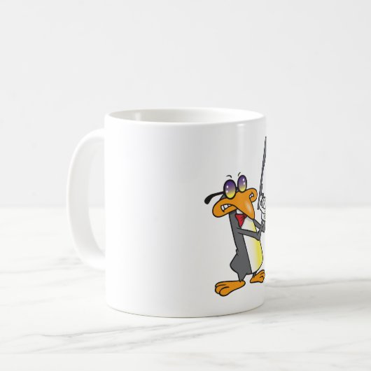 Penguin Secret Agent Koffiemok (Voorkant links)