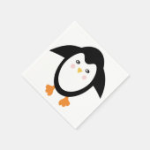 Penguin servetten voor een feestje (Hoek)