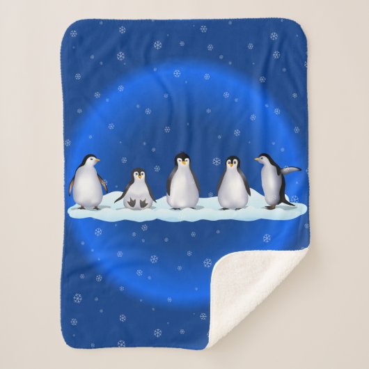 Penguin Sherpa Deken (Voorkant)