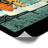 Penguin Shirt  Retro Style Penguin Poster (Hoek)