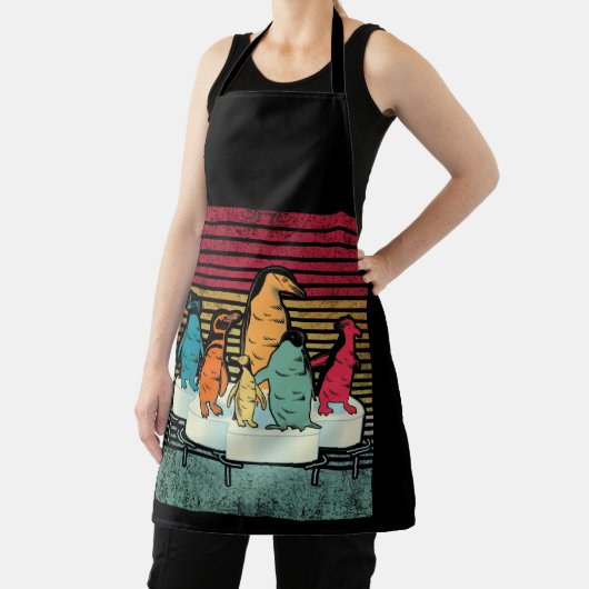 Penguin Shirt  Retro Style Penguin Schort (Insitu)