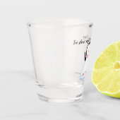 Penguin Shot Glass Shot Glas (Links)