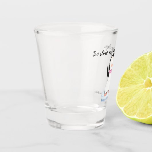 Penguin Shot Glass Shot Glas (Links)