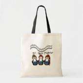 Penguin Sing Tote Bag (Voorkant)