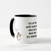 Penguin Ski Adventure Mok (Voorkant links)