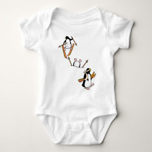 Penguin Ski Adventure Romper