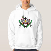 Penguin Ski Jumping Mannen Hoodie (Voorkant)