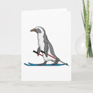 Penguin Skier Ski Kaart