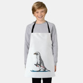Penguin Skier Ski Schort (Gedragen)