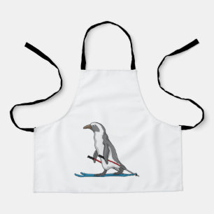 Penguin Skier Ski Schort