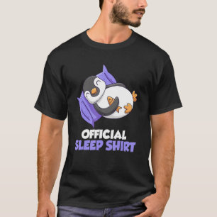 Penguin Sleep Officiële slaapstand T-shirt