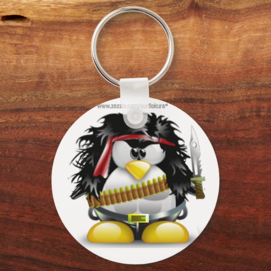 Penguin Sleutelhanger (Voorkant)