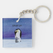 Penguin Sleutelhanger (Achterkant)