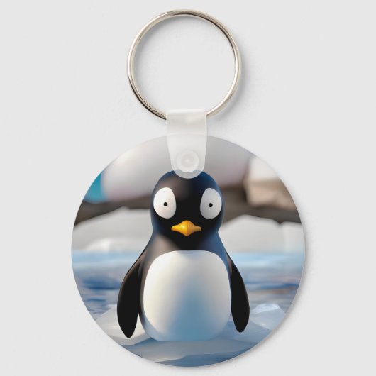 Penguin Sleutelhanger (Voorkant)
