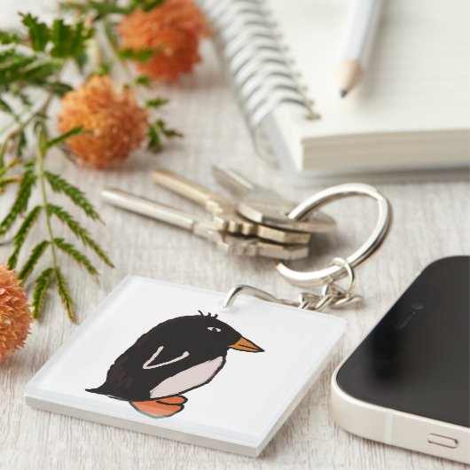 Penguin Sleutelhanger (Voorkant Rechts)