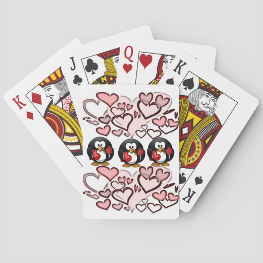 Penguin-speelkaartdeck Speelkaarten (Achterkant)