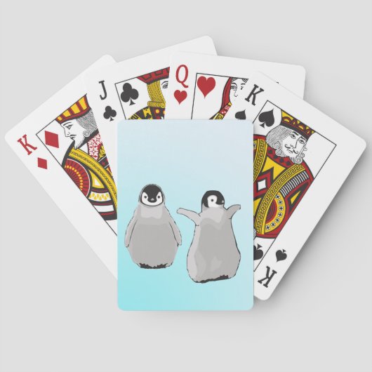 Penguin-speelkaarten Pokerkaarten (Achterkant)