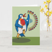 Penguin-speltafeltennis Kaart (Gele Bloem)