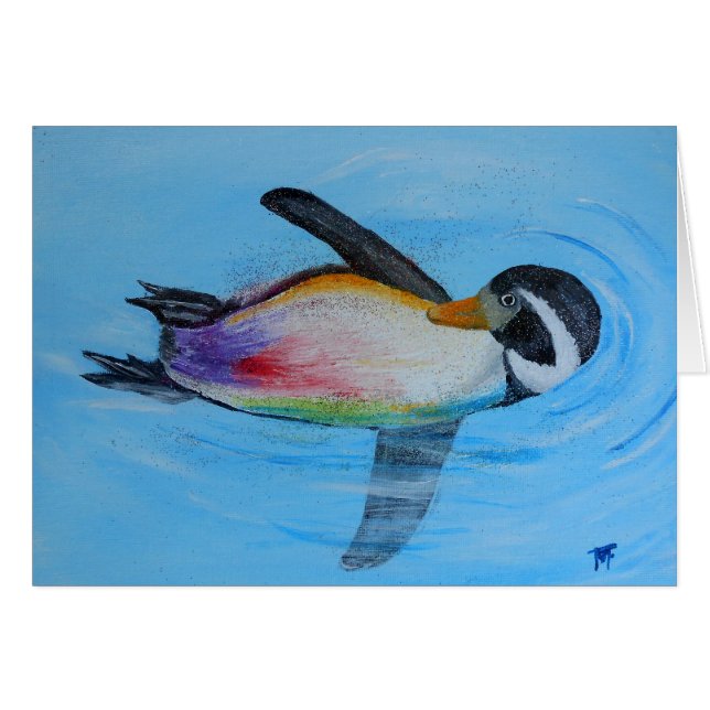 Penguin splash (Voorkant Horizontaal)