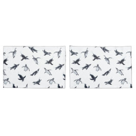 Penguin Squadron | Ocean Art Design Kussensloop
