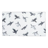 Penguin Squadron | Ocean Art Design Kussensloop (Achterkant)