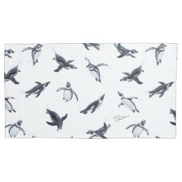 Penguin Squadron | Ocean Art Design Kussensloop