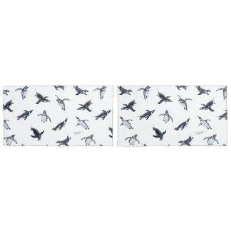 Penguin Squadron | Ocean Art Design Kussensloop
