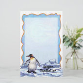 Penguin Stationery Briefpapier (Staand voorkant)