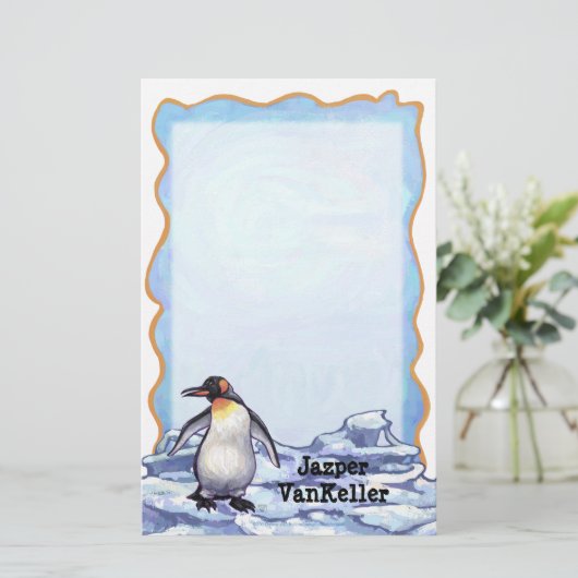 Penguin Stationery Briefpapier (Staand voorkant)