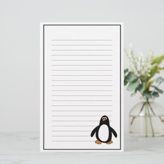 Penguin Stationery Briefpapier (Staand voorkant)