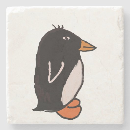 Penguin Stenen Onderzetter (Voorkant)