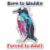Penguin Sticker (Voorkant)