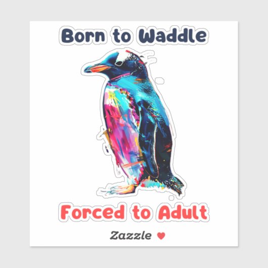 Penguin Sticker (Vel)