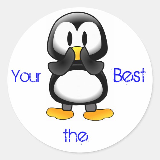 Penguin Sticker (Voorkant)