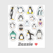 Penguin Stickers (Vel)