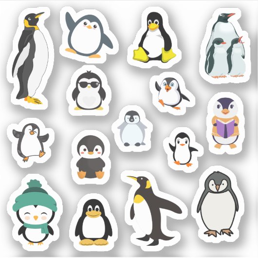 Penguin Stickers (Voorkant)