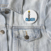 Penguin-stijl Noordpool Ronde Button 5,7 Cm (In situ)